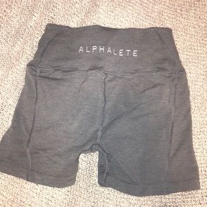 Alphalete Revival Shorts - Light Gray